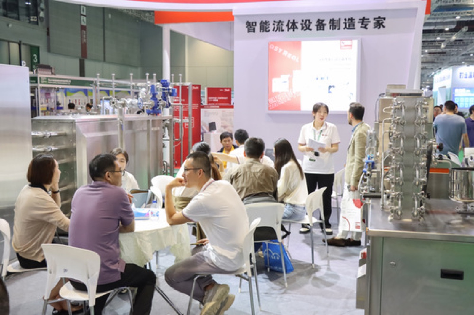 易研 ProPak China 2023 展台与流体食品设备展示